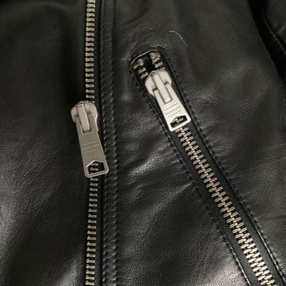 Allsaints Dalby leather jacket - Picture 4 of 15